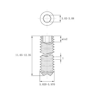 不銹鋼緊定螺釘