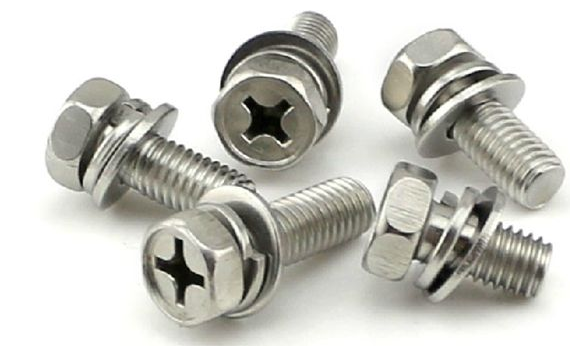 不銹鋼六角組合螺釘